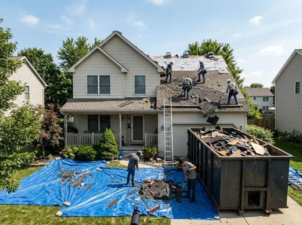 roof-replacement-debris-remova-004 — frequently asked questions, Cheapest Dumpster Rentals in Long Beach, CA